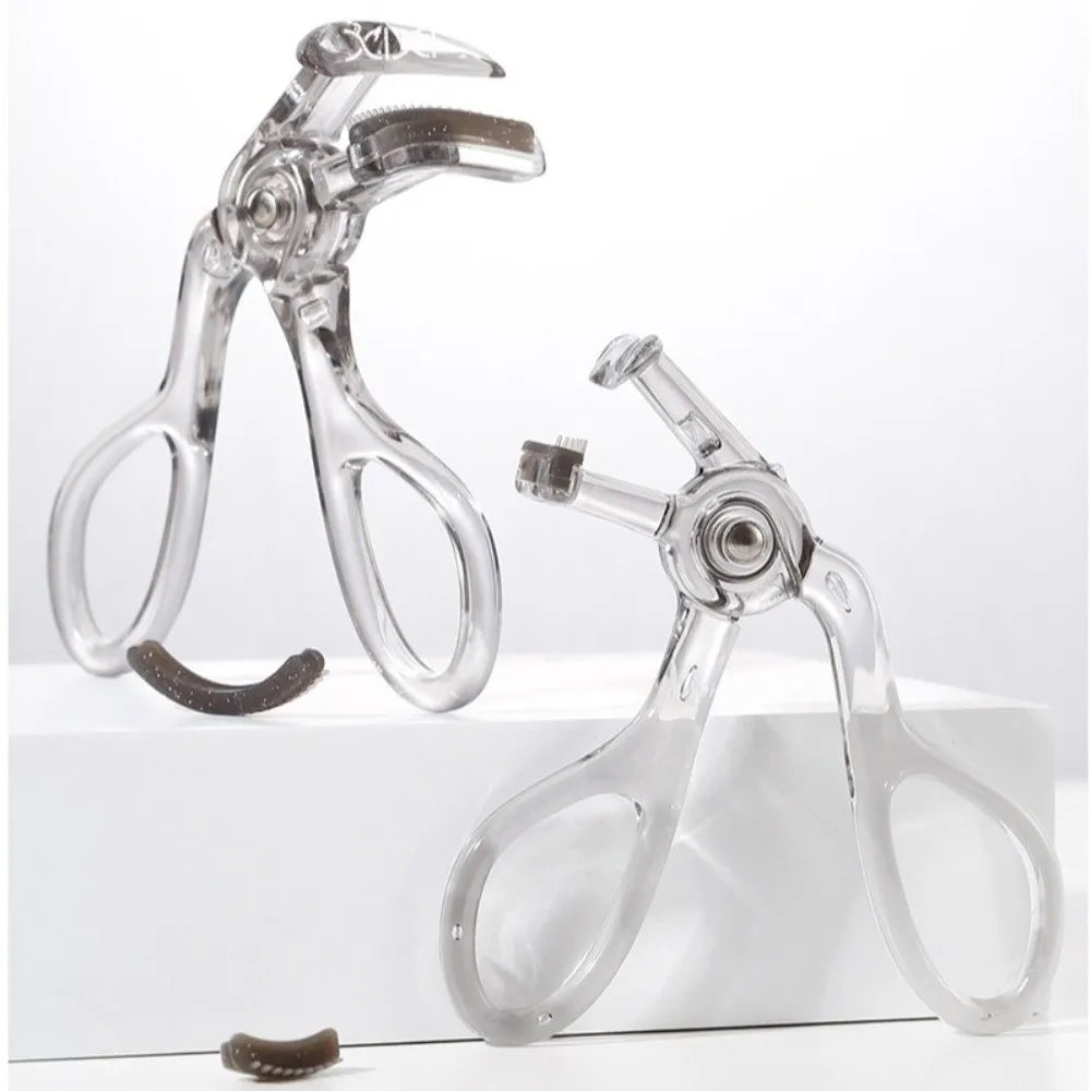 Wide-Angle Eyelash Curler | Long-Lasting One-Clip Lash Tool Eyelash Curler QXL