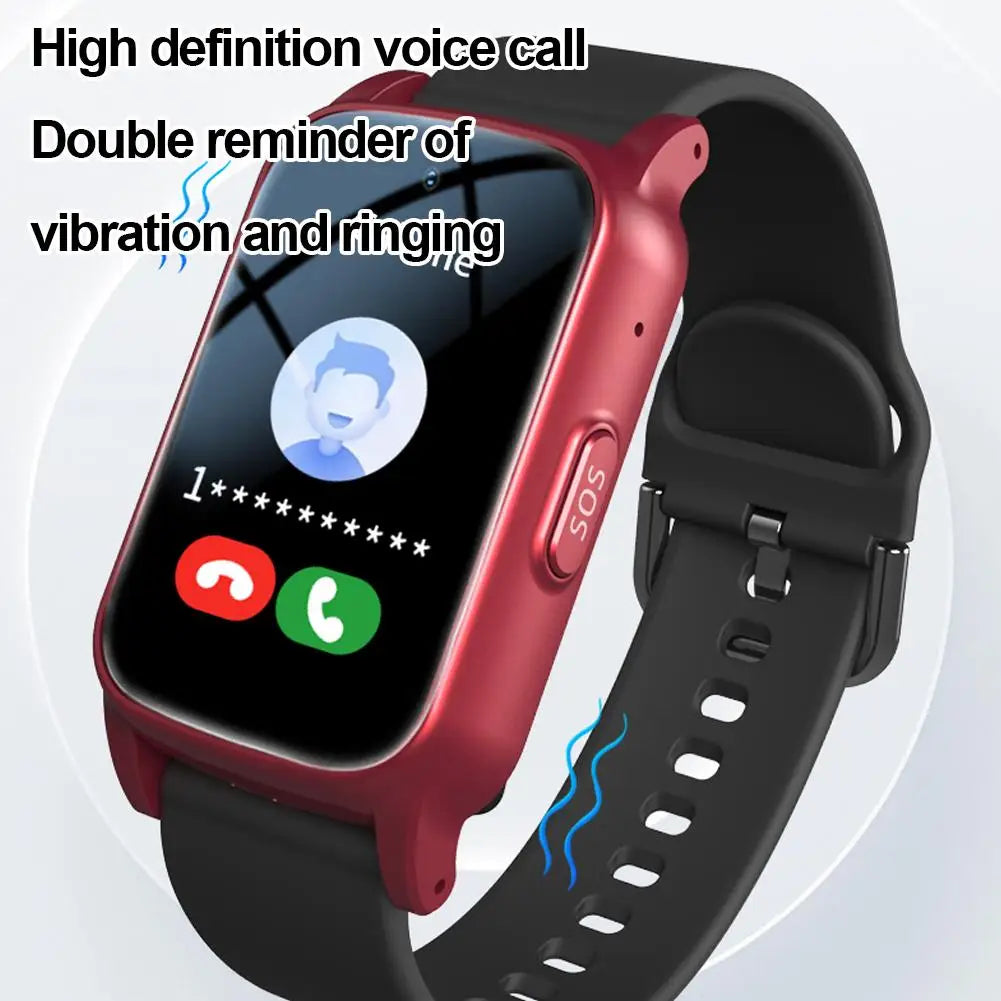 GPS Smart Watch for Seniors | SOS, Heart Rate & IP67 Senior GPS Smart Watch QXL