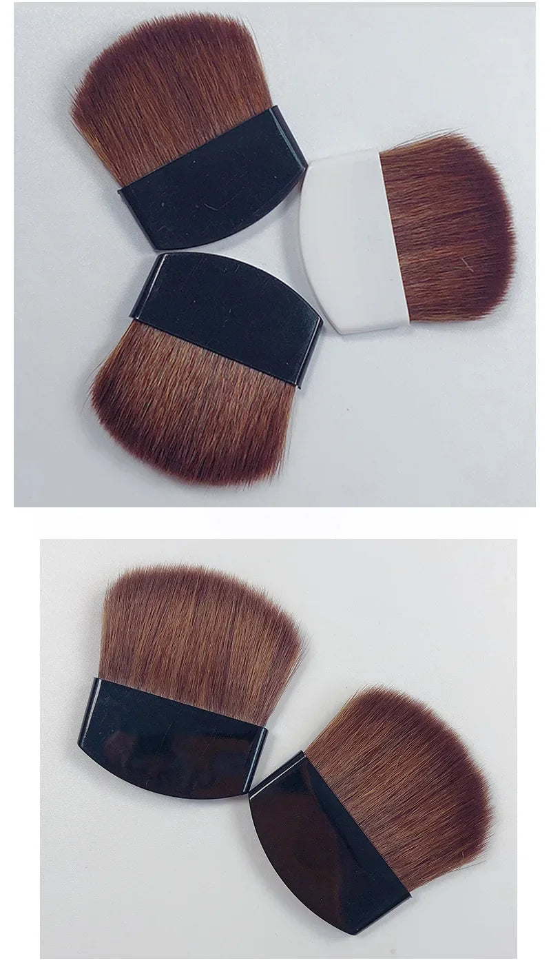 Mini Powder Blush & Foundation Makeup Brush | Soft & Portable Makeup Brush QXL