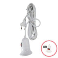 E27 Plant Grow Light Holder | On/Off Switch & EU Plug Lamp Holder Socket QXL 10 Meter