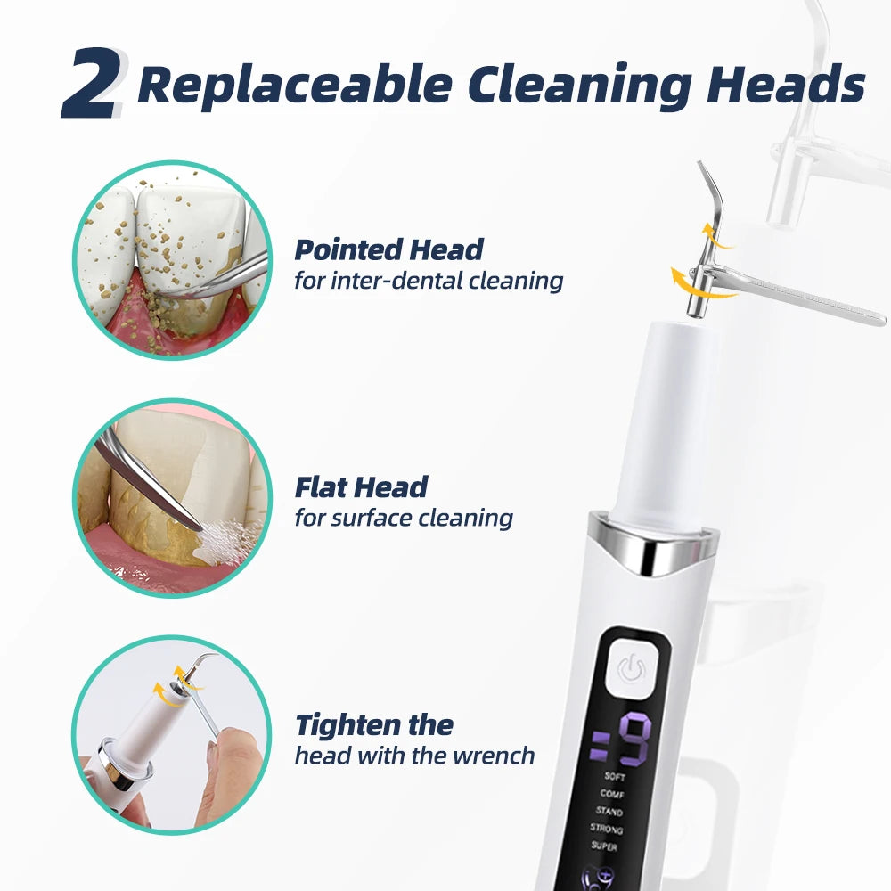 Ultrasonic Dental Scaler – Plaque & Tartar Remover Set Ultrasonic Dental Scaler QXL