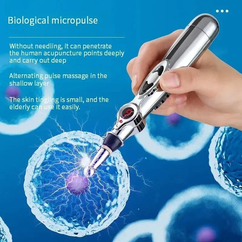 Electronic Acupuncture Pen | Meridian Massage Stimulator Acupuncture Massage Pen QXL