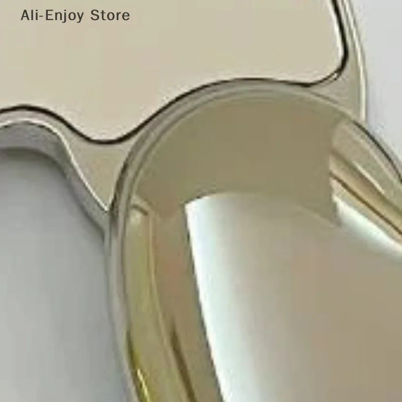 Double-Sided Heart Shape Compact Makeup Mirror | Portable Compact Makeup Mirror QXL