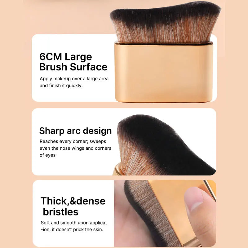 Kabuki Brush for Tanning, Foundation, Blush & Contouring Kabuki Makeup Brush QXL