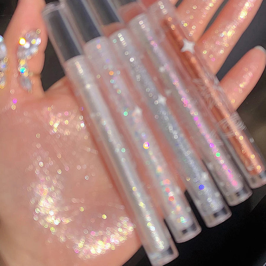 MAXFINE Liquid Eyeshadow | High Pigment Pearl Glitter Liquid Eyeshadow QXL