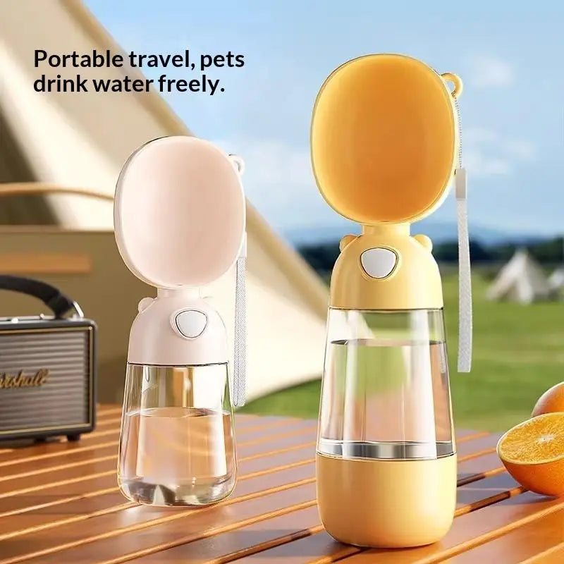 350ml Portable Leakproof Dog Water Bottle for Hiking & Outdoor Pet Water Bottle QXL