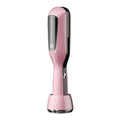 2-in-1 Negative Ion Split End Trimmer & Hair Straightener Hair Trimmer Straightener QXL pink