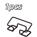 Iron Business Card Holder – Elegant Black & White Desk Stand Business Card Holder QXL 1pcs