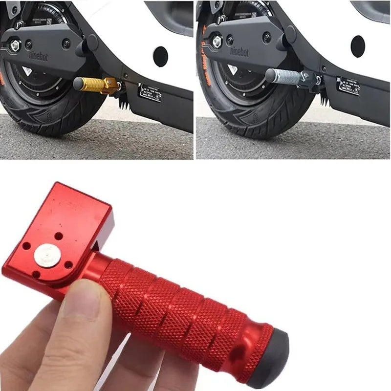 M8 Foldable Motorcycle Rear Footrest Pegs | Aluminium Alloy Pair Motorcycle Footrest Pegs QXL