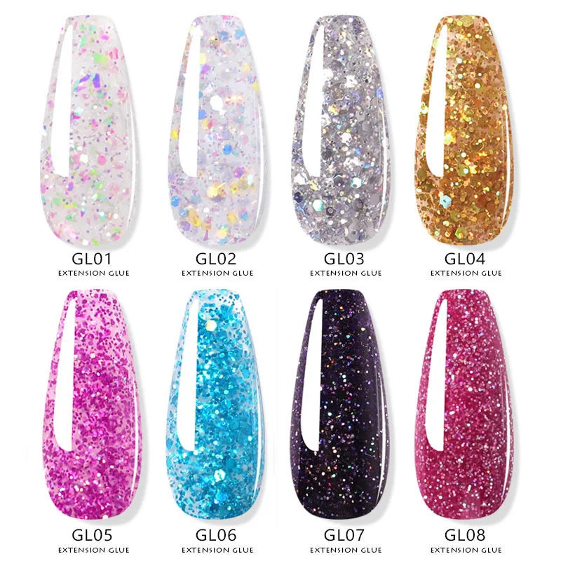 Poly Nail Extension Builder Gel UV LED – 15ml/30ml Nail Extension Gel QXL