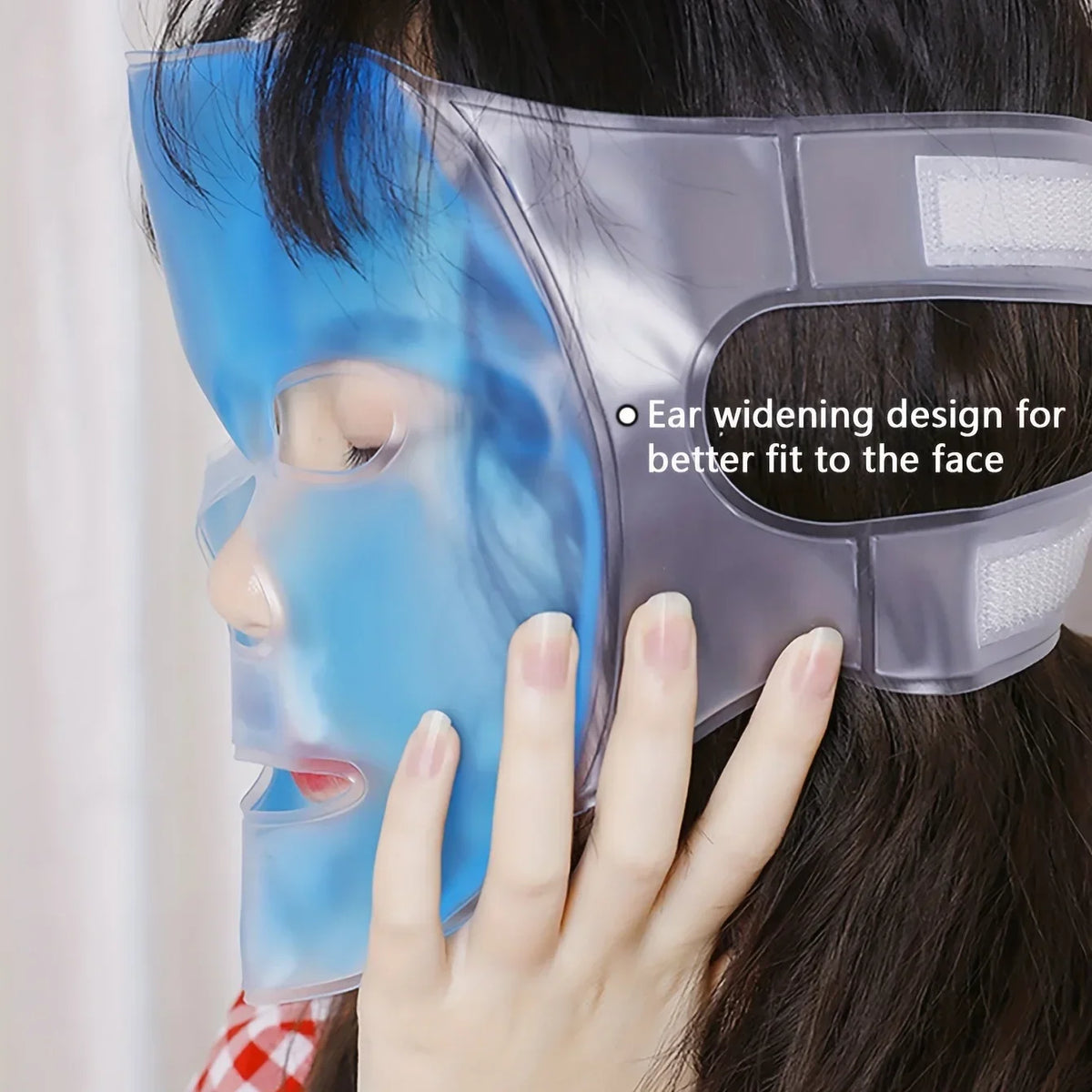Gel Face & Eye Cooling Mask | Hot Cold Therapy Spa Sleep Mask Gel Face Mask QXL