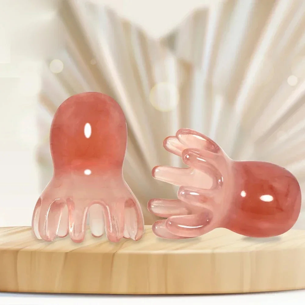 Octopus Head Scalp Massager | Manual Relaxation Tool Scalp Massager QXL