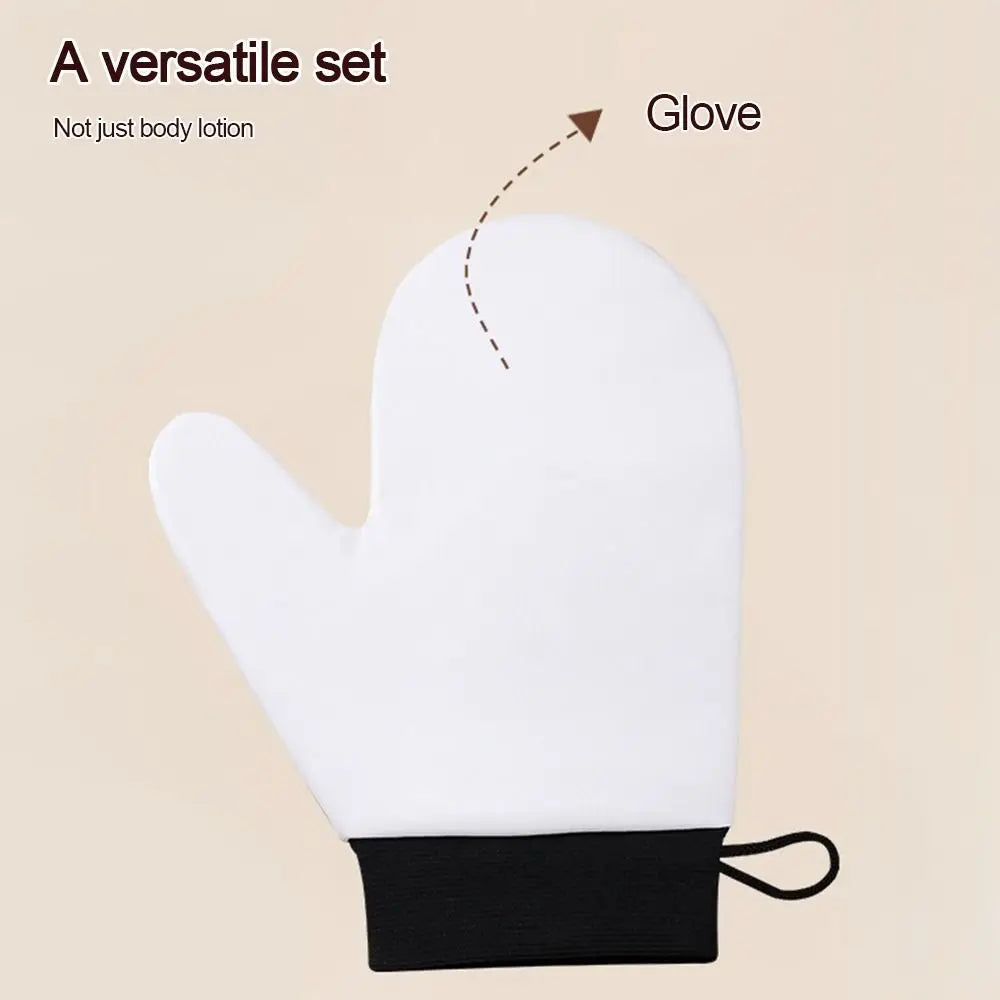 Self-Tanning Mitt | Reusable Leather Sunless Tan Applicator Tanning Mitt QXL