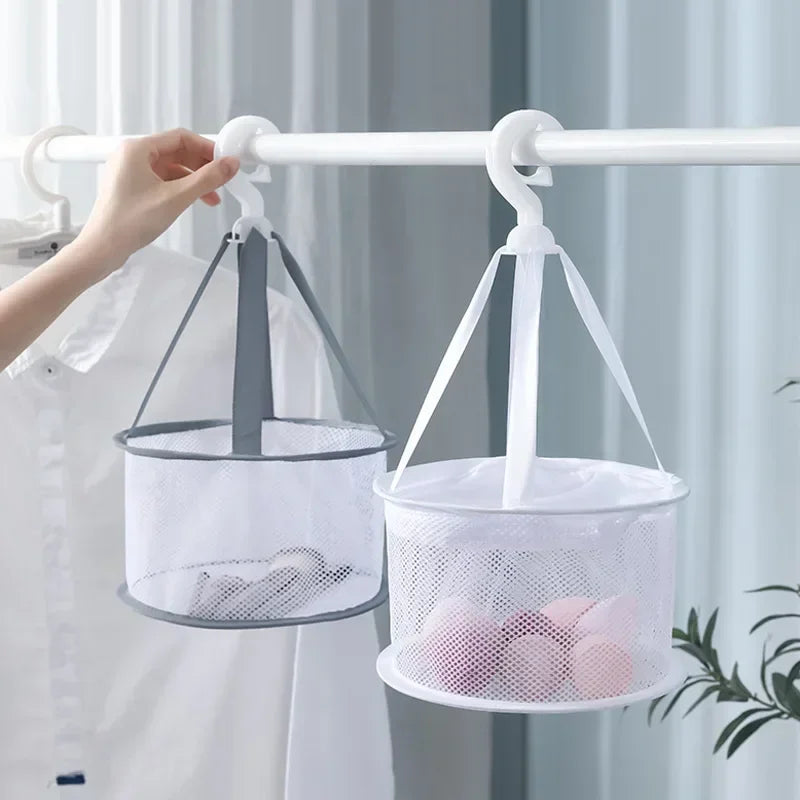 21cm Mesh Drying Bag for Makeup Brushes & Powder Puffs Brush Drying Bag QXL