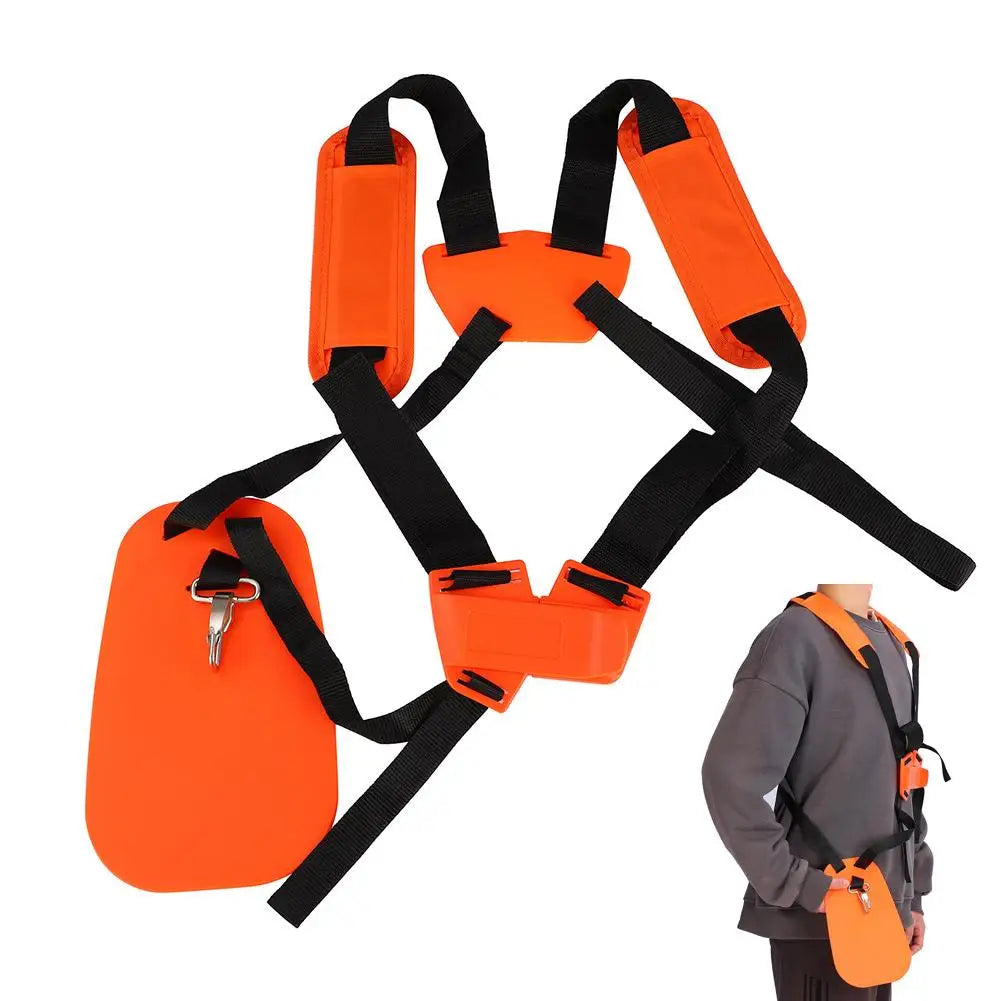 Double Shoulder Harness Strap for Brush Cutter & Grass Trimmer Garden Tool Harness QXL 1PCS