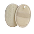 Natural Loofah Bath Scrubber | Exfoliating Body & Face Brush Loofah Bath Scrubber QXL 10X14.5cm beige Loofah