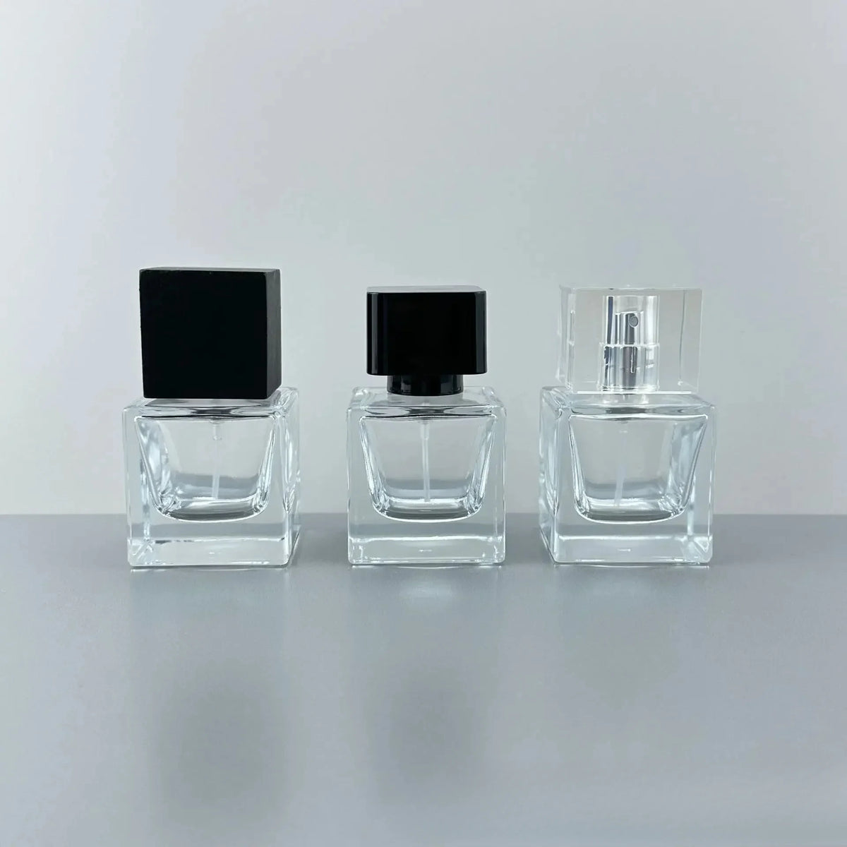 30ml Square Glass Perfume Bottle | Refillable Spray Atomizer Perfume Spray Bottle QXL