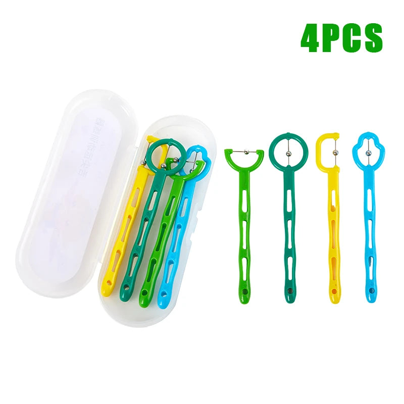 Kids Tongue Tip Exerciser | Oral Muscle Speech Training Tool Speech Therapy Tool QXL 4PCS