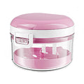 Double-Layer Retainer & Denture Storage Box | Portable Case Retainer Storage Case QXL Pink