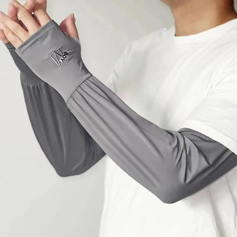 UV Protection Cooling Arm Sleeves | Outdoor Sun Cover UV Arm Sleeves QXL