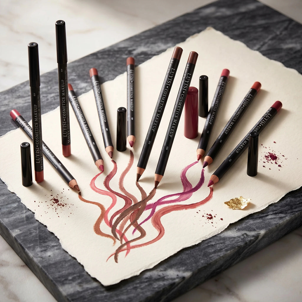 3-Pack Matte Velvet Lip Liner Set | Waterproof High-Pigment Lip Liner Set QXL