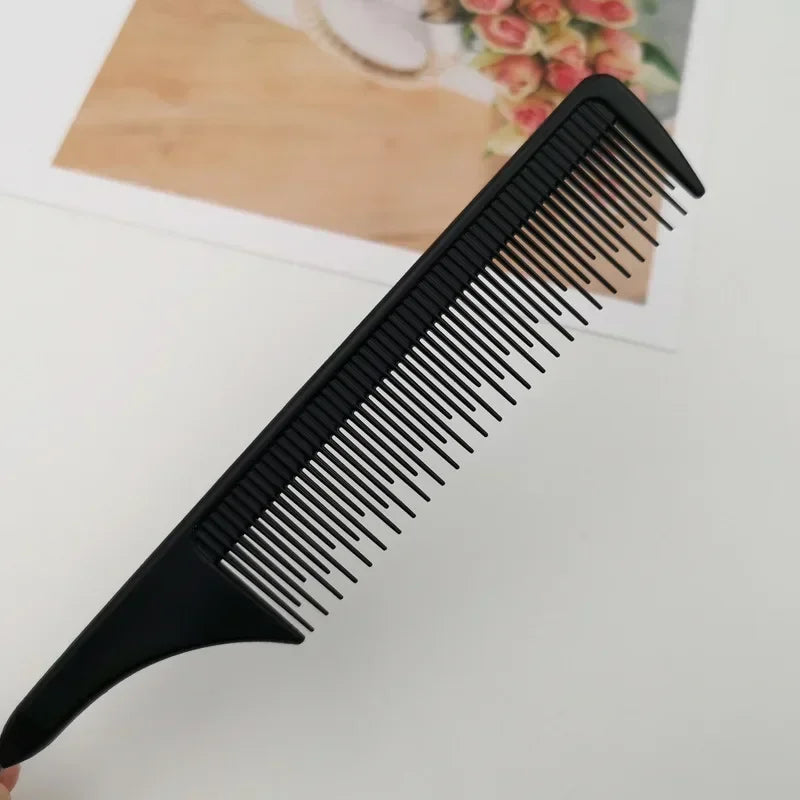 Stainless Steel Rat Tail Comb | Fine Teeth Barber Styling Tool Rat Tail Comb QXL