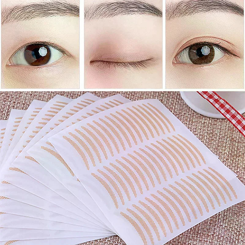 400-Pc Invisible Double Eyelid Lift Tape | Lace Fiber Stickers Eyelid Lift Tape QXL