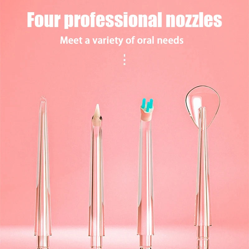 4-Pack Replacement Nozzles for Oral Irrigator Water Flosser Water Flosser Nozzles QXL