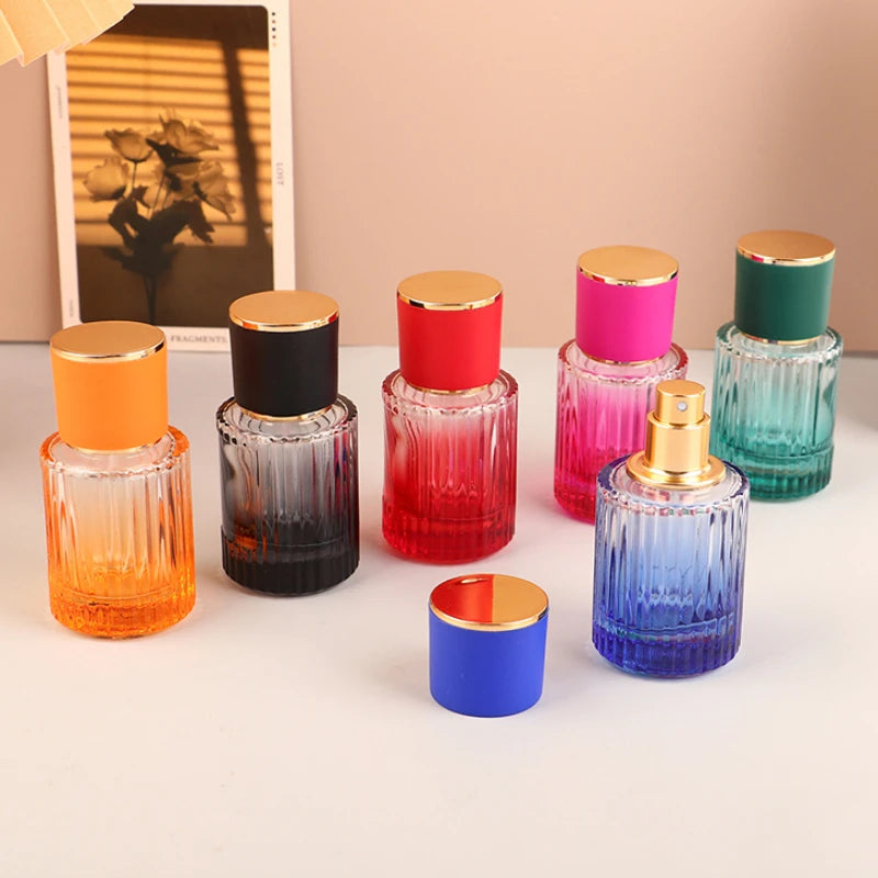 30ml Refillable Glass Perfume Atomizer Spray Bottle | Colorful Perfume Atomizer QXL