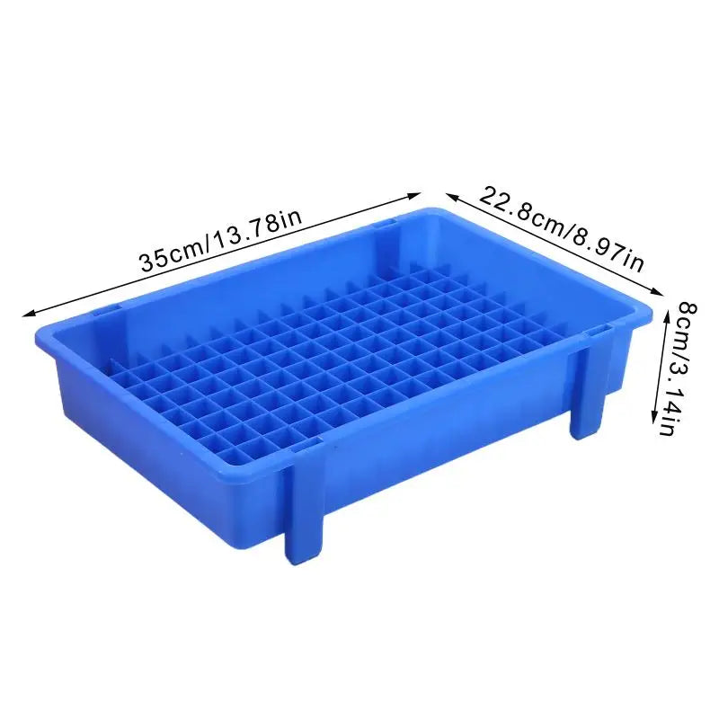 18650 Battery Storage Box | Divided Transport Tray Organizer Battery Storage Tray QXL