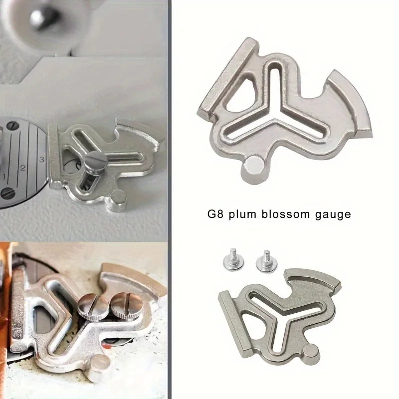 2-Pack 3-Corner Sewing Seam Guide | Stainless Steel Universal Sewing Machine Accessory QXL