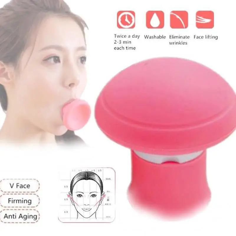 Silicone Jaw Muscle Trainer | Face Lifting V-Line Tool Face Lifting Trainer QXL