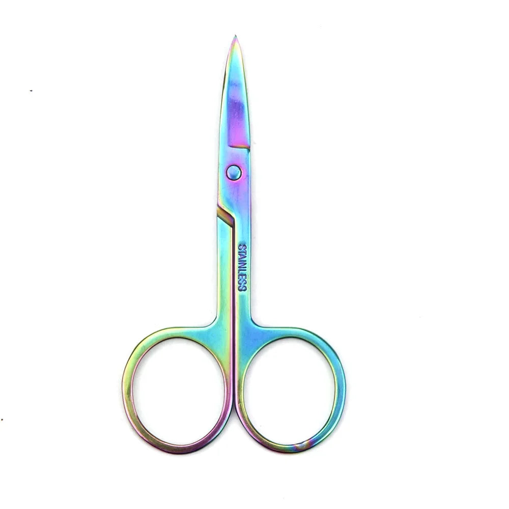 VVOCCI Curved Cuticle Scissors | Stainless Steel Nail Tool Cuticle Scissors QXL M108 MULTI