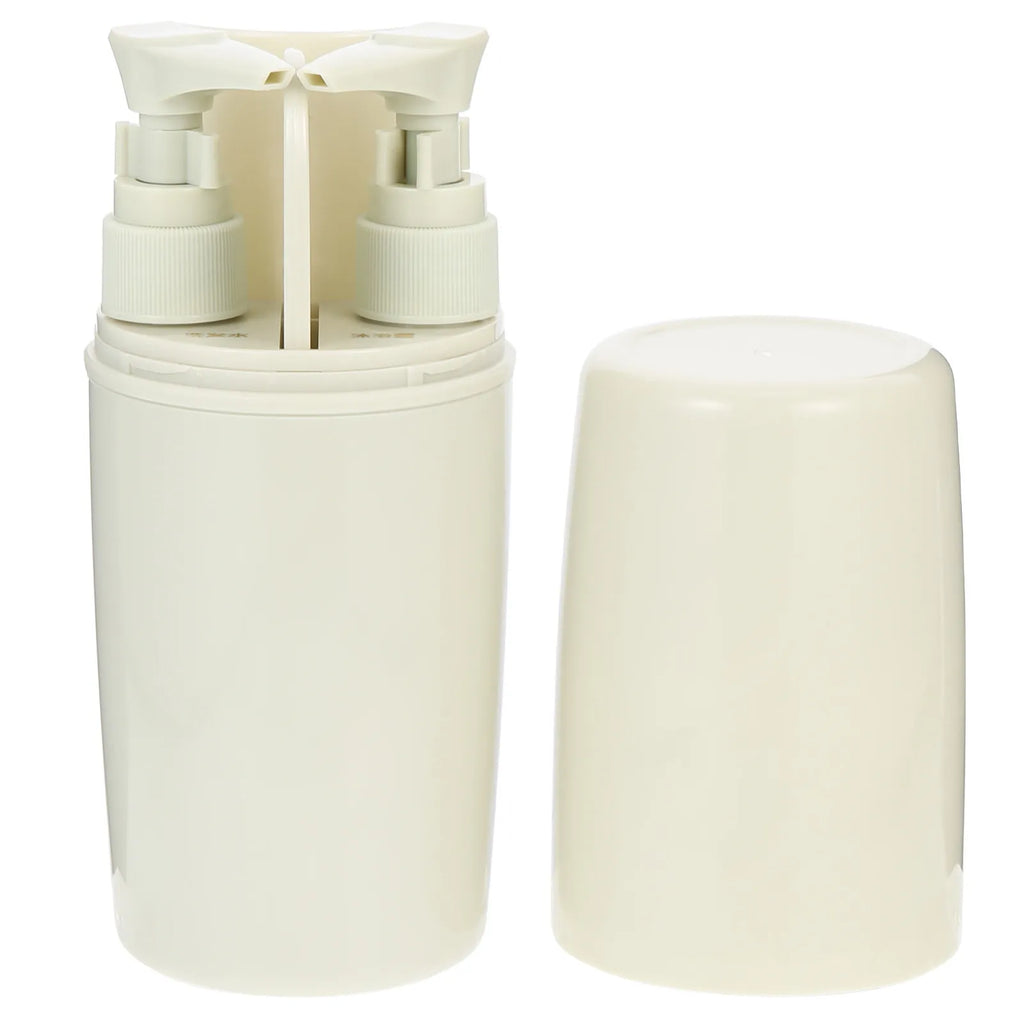 4-in-1 Travel Toiletry Set | Toothbrush Holder & Bottles Travel Toiletry Set QXL