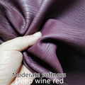 1mm Wine Red Cracked Top-Grain Sheepskin Leather | DIY Craft Craft Leather Hide QXL Deep wine red Whole Sheepskin China Mainland