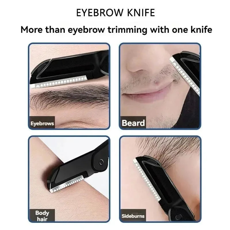3-Piece Eyebrow Grooming Kit | Scissors, Tweezers & Comb Set Eyebrow Grooming Kit QXL