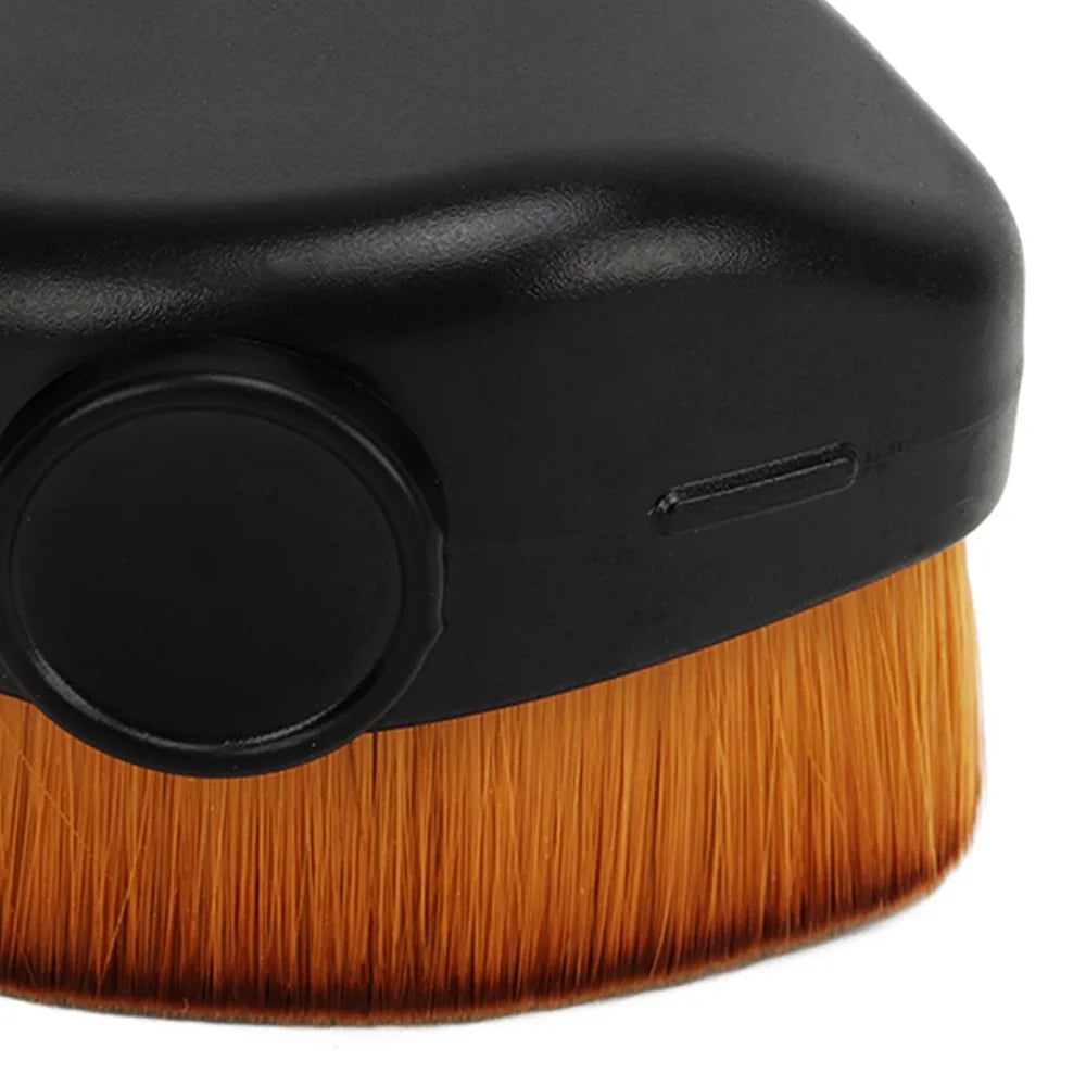 2-Pack Soft Nail Dust & Makeup Brushes with Protective Caps Nail & Makeup Brush QXL