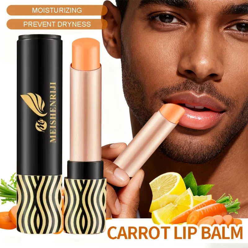 Men's Colored Lip Balm | Hydrating Moisturizing Lipstick Tinted Lip Balm QXL