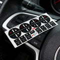 Car Dashboard Climate Control Replacement Decal Sticker Kit Dashboard Decal Sticker QXL Default Title