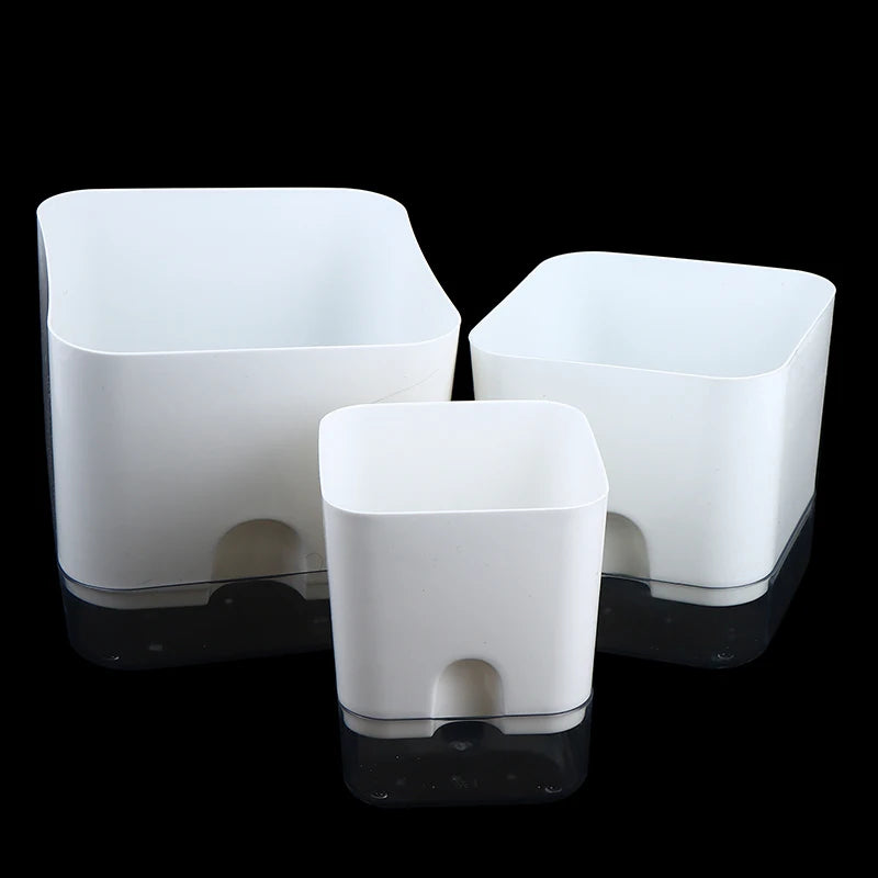 Magnetic Self-Watering Plant Pot | Double-Layer Lazy Planter Self-Watering Planter QXL