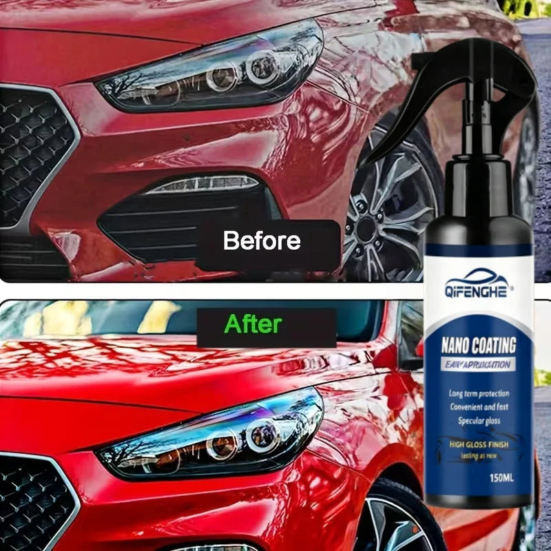 Nano Coating Spray – Car Paint Protection with Microfiber Towel Car Coating Spray QXL