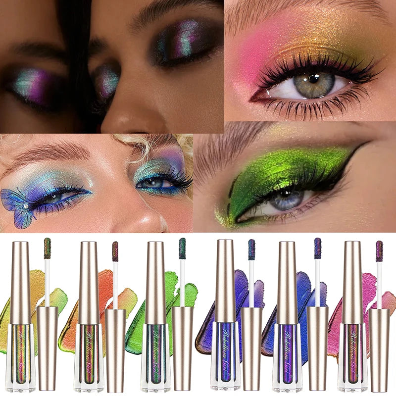 VERONNI Chameleon Glitter Liquid Eyeshadow Stick | 6 Shades Liquid Eyeshadow Stick QXL