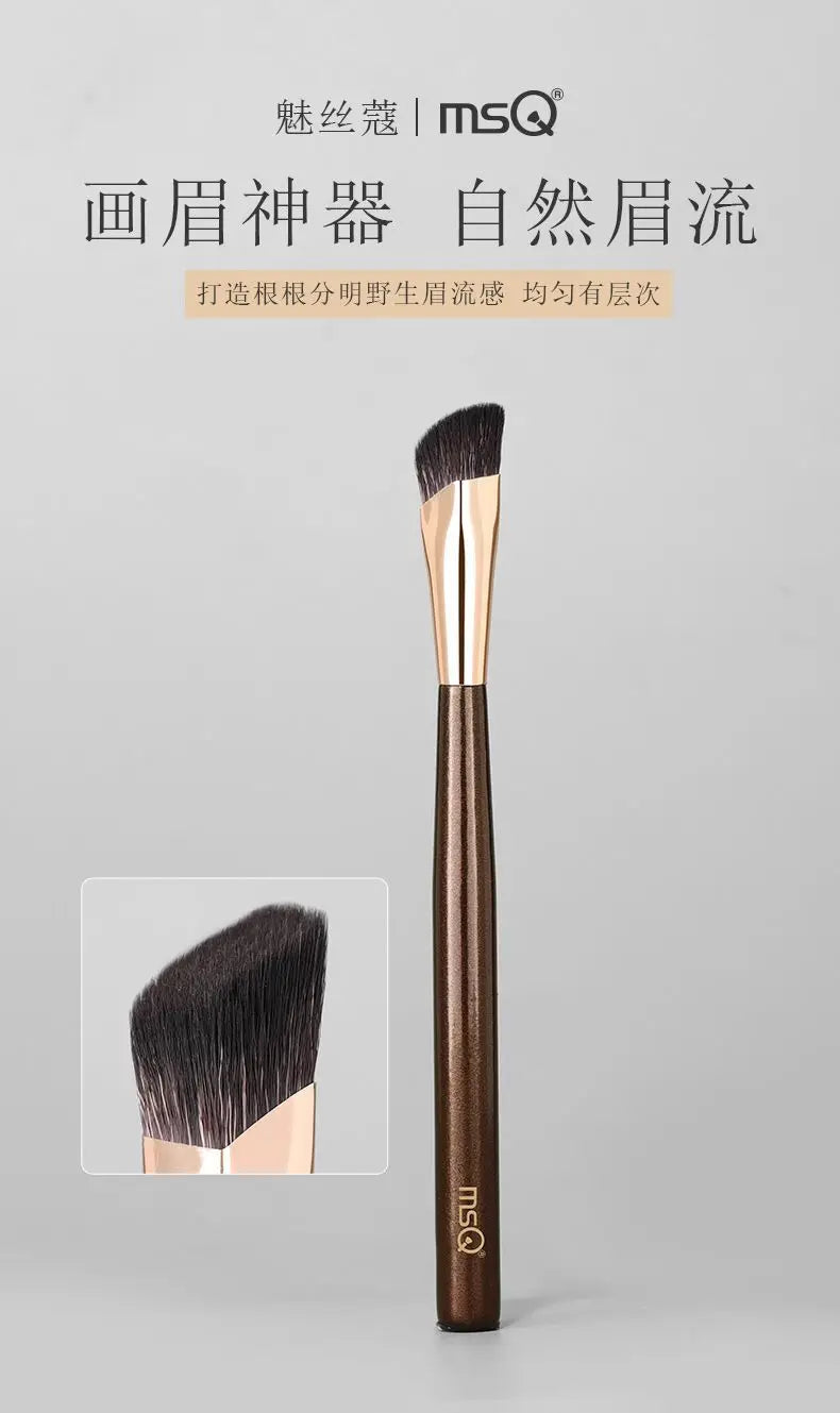 Square Eyebrow Brush – Powder, Sculpting & Hairline Brow Tool Eyebrow Makeup Brush QXL L145 Eyebrow Powder