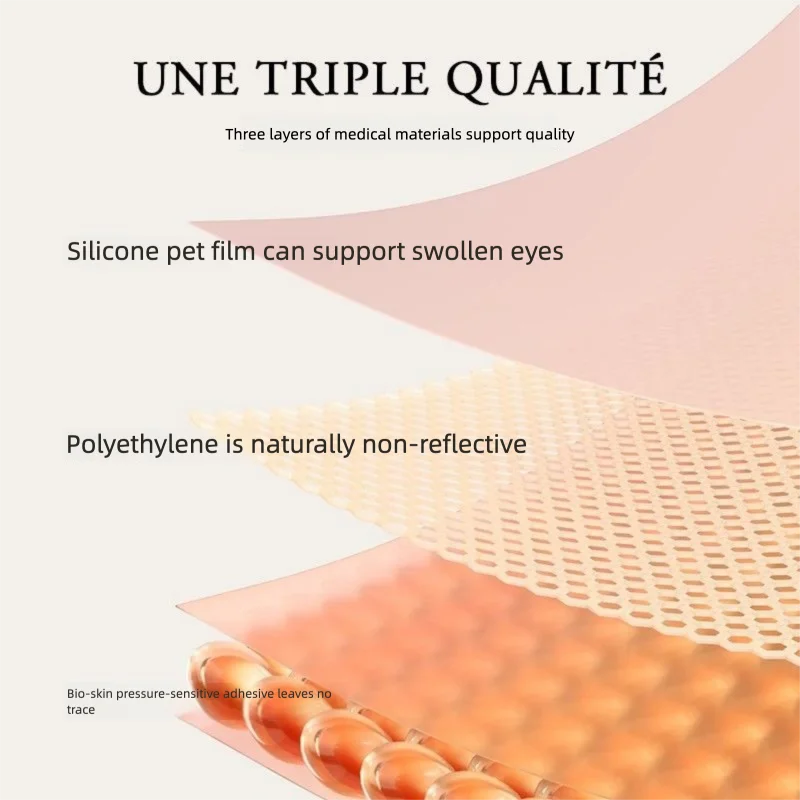 Invisible Waterproof Double Eyelid Tape Stickers – Natural Look Eyelid Tape Stickers QXL