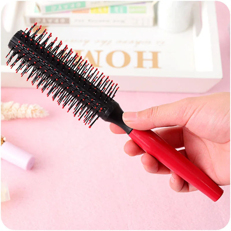 Spiral Round Brush Comb | Curling & Scalp Massager Hairbrush Round Curling Comb QXL 1pc