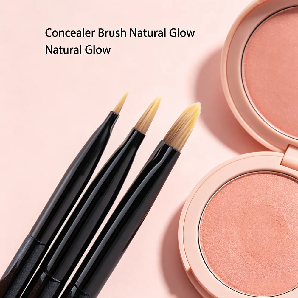 Precision Concealer Brush | Microfiber Synthetic Lip & Face Tool Concealer Brush QXL