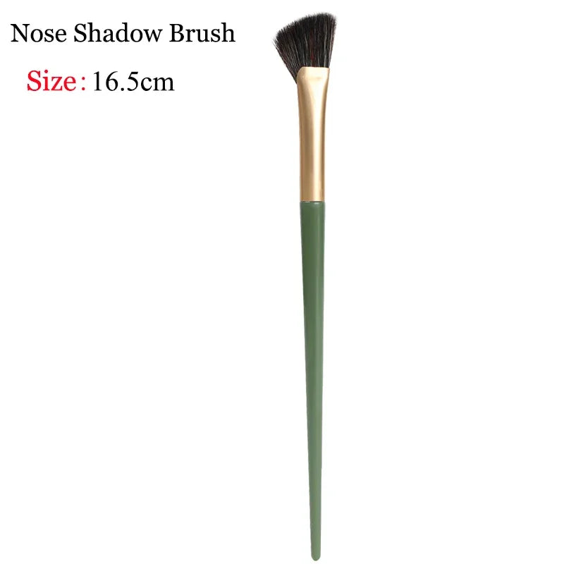 Angled Nose Contour & Eyebrow Brush | Soft Synthetic Makeup Makeup Contour Brush QXL 09