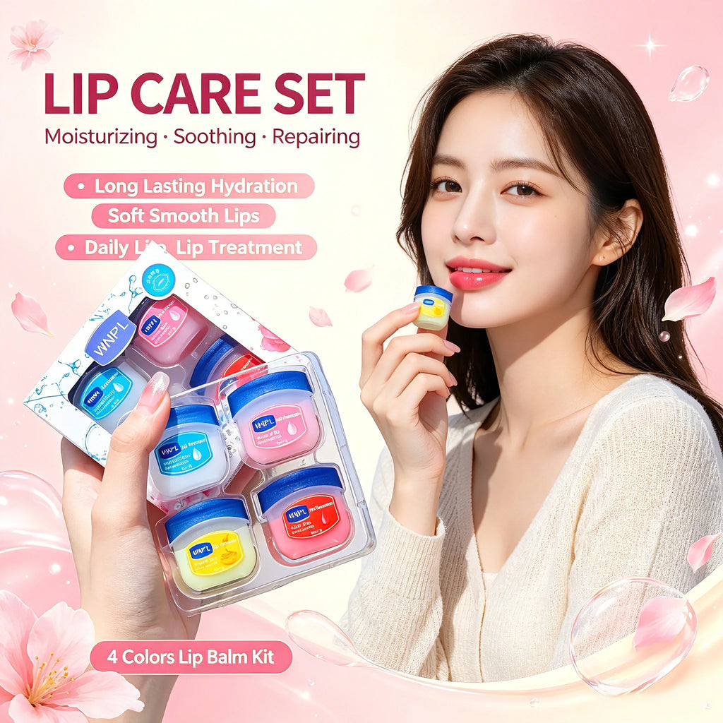 LAIKOU Lip Balm Set 4/6/8 Pc – Moisturizing Lip Mask Gift Kit Lip Balm Set QXL