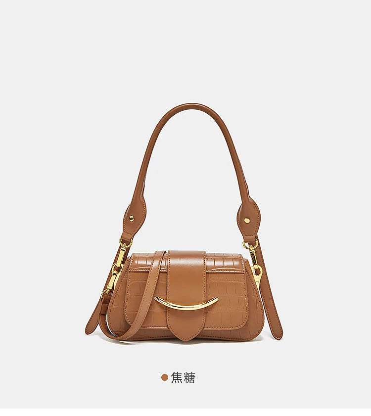 Luxury Leather Diaper Bag | Large Crossbody Tote for Women Diaper Tote Bag QXL jiaotang