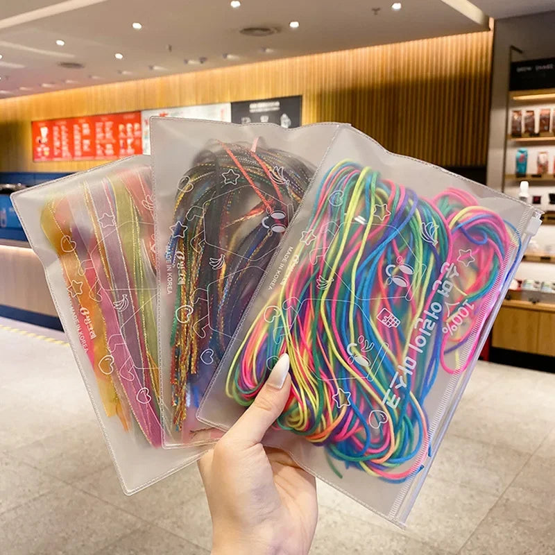 100-Pack 90cm Hair Braid Rope Strands | Dreadlocks & Ponytail Hair Braid Strands QXL